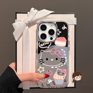 Ốp Điện Thoại Gương HelloKitty Cho Google Pixel 10 9 9A 8 Pro 8A 7 Pro 7A 6A 5 XL 5A 4 4A 5G 4G 3A Vỏ Hoạt Hình Sang Trọng Màu Hồng Dễ Thương Chống Rơi Vỏ Mềm