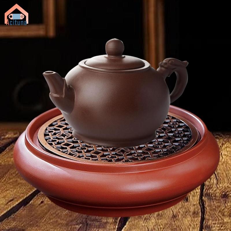 Khay Trà Đĩa Phục Vụ Trà Phụ Kiện Teaser Đa Năng Phong Cách Quà Tặng Dễ Dàng Sử Dụng Tròn Độc Đáo Tiện Lợi Giá Đỡ Ấm Trà