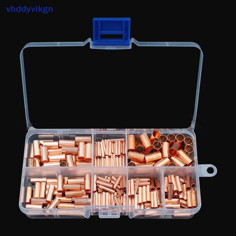 VHDD 125 / 250 / 414 / 578 Cái Bộ phân loại thiết bị đầu cuối mông điện không cách nhiệt Bộ dây Ferrules Bộ kết nối uốn đồng 7 kích thước VN