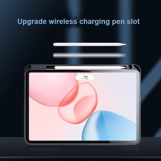 720 ° Ốp Lưng Cứng Acrylic Xoay Cho Samsung Galaxy Tab S11 11inch SM-X736B SM-X730 2025 S10 Lite S10FE 10.9 A9 Plus S9 S8 S7 11 Vỏ Bảo Vệ Da Gấp Ba Có Khe Cắm Bút