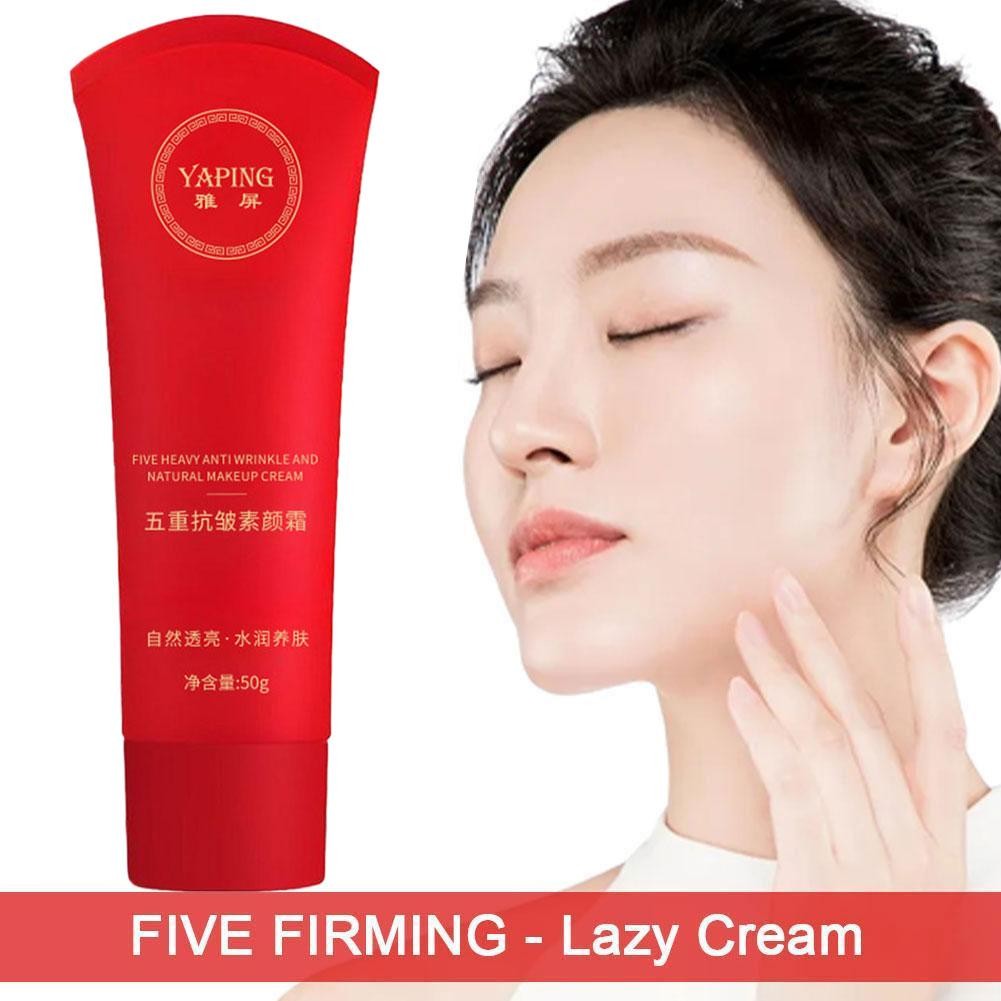 Kem trang điểm lười VC FIVE FOLD, che khuyết điểm nhẹ, đều màu, dưỡng ẩm lâu, phù hợp da nhạy cảm
