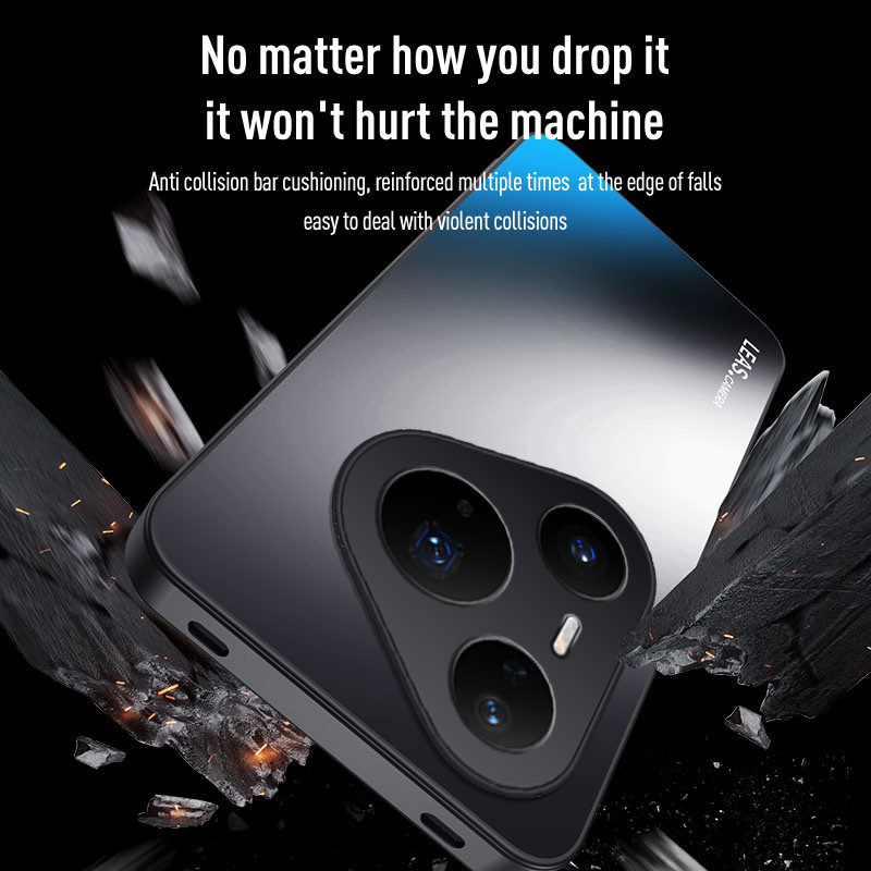 Dành Cho Huawei Pura 80 / 80 Pro / 80 Ultra Chống Sốc Armor Case Matte Hard Ốp Lưng Bảo Vệ Camera