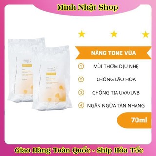 [DATE MỚI] Bông tẩy trang Pháp Tetra Medical Carrés de Cotton 600 miếng an toàn lành tính mềm mịn