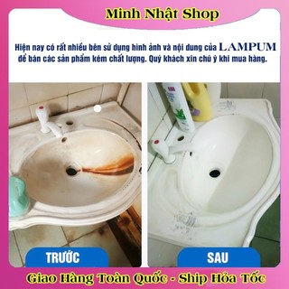 Chai Xịt Tẩy Cặn Canxi LAFUM Chống Ăn Mòn Inox Vệ Sinh Vòi Rửa, Vòi Sen, Vách Kính - HÃNG LAFUM