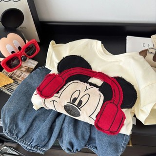 Áo phông trẻ em cotton tay ngắn, mẫu mới mùa hè