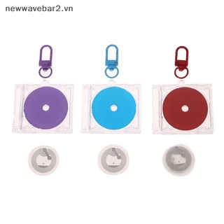 [Mới] Móc khóa hộp đựng CD Album trống NFC có nhãn dán NFC Máy nghe nhạc CD Móc khóa ngoại vi Hộp đựng chìa khóa Album kỷ niệm Hộp đựng chìa khóa Túi DIY.