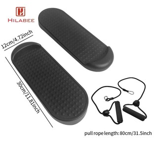 HILABEE 2 Chiếc Bàn Đạp Bước Cầu Thang Máy Hình elip Bàn Đạp Chân Cho Phòng Tập Gym Tại Nhà Trong Nhà