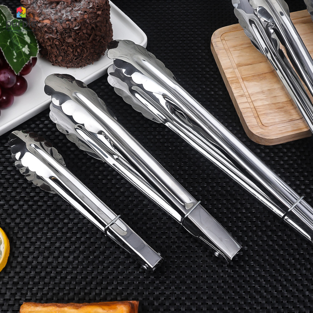 Thép không gỉ BBQ Nướng Tông Salad Bánh Mì Phục Vụ Tông Chống Dính Bếp Nướng Nướng Nấu Ăn Tông Phụ Kiện Nhà Bếp