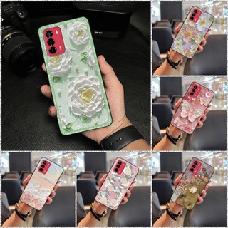 Ốp lưng Chống Thấm Nước Cho ZTE Blade V40 Vita / A72 Chống Bụi Bẩn Chống Va Đập Graffiti Hoạt Hình Bảo Vệ TPU Bền Silicon Túi Điện Thoại Tranh Sơn Dầu Chống Bụi Chống Sốc