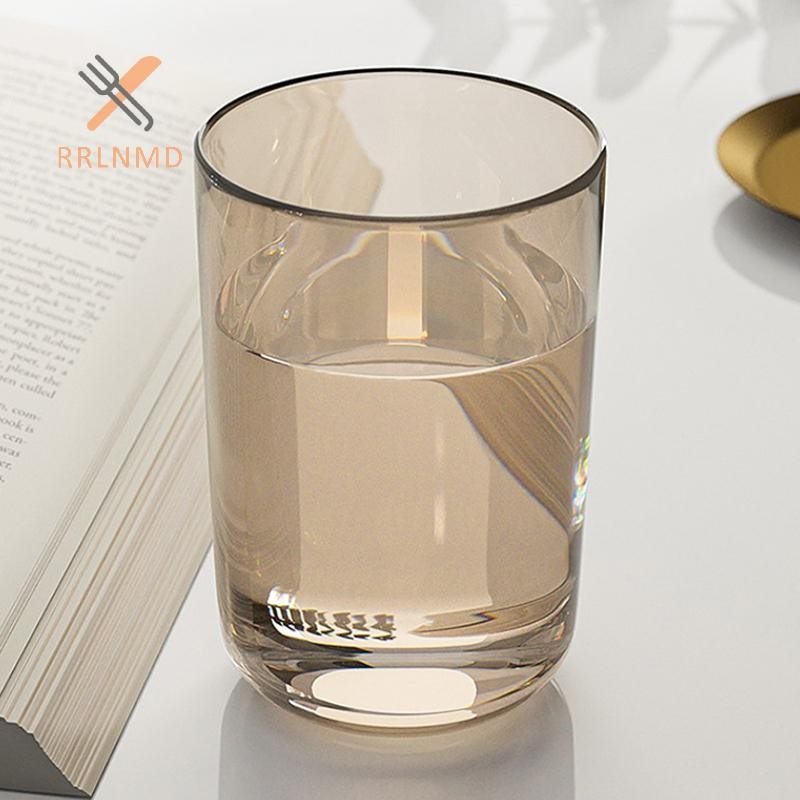 RRLNMD Cặp Đôi Màu Trơn Trong Suốt Cốc Nước súc Miệng Dung Tích Lớn Phong Cách Bắc Âu Bàn Chải Đánh Răng Cốc Nước súc Miệng Trong Suốt Cốc Nhựa MỚI