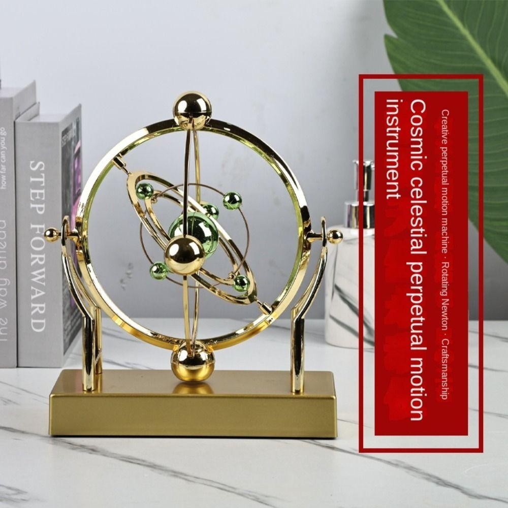 Con lắc chuyển động vũ trụ AWNGD, Giáo dục di động Quỹ đạo thiên thể Chuyển động vĩnh viễn, Độc đáo với đế xoay từ tính Wobbler Trang trí nội thất