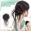 Sợi chịu nhiệt tổng hợp Dây buộc tóc xoăn gợn sóng lộn xộn cho phụ nữ và bé gái Tiệc cưới hàng ngày mới