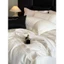 Bộ Chăn Ga Gối Chất Liệu Lụa Phối Kim Sa Cao Cấp Đường Thêu Tinh Tế Quý Phái - Memminbedding Luxury