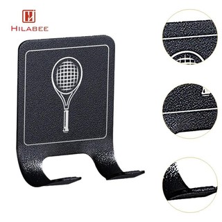 HILABEE Sắp Xếp Lưu Trữ Treo Tường Vợt Tennis Giá Sleek Di Động Đa Năng Cho Phòng Ngủ