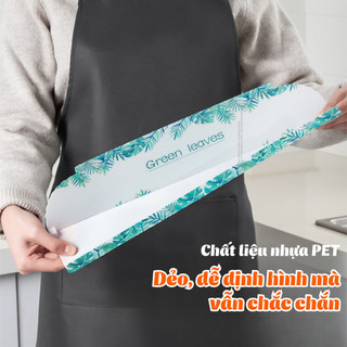 (MỚI) Tấm chắn nước bồn rửa bát đa năng chống bắn nước và dầu mỡ, chất liệu PET cao cấp bền bỉ MAISON
