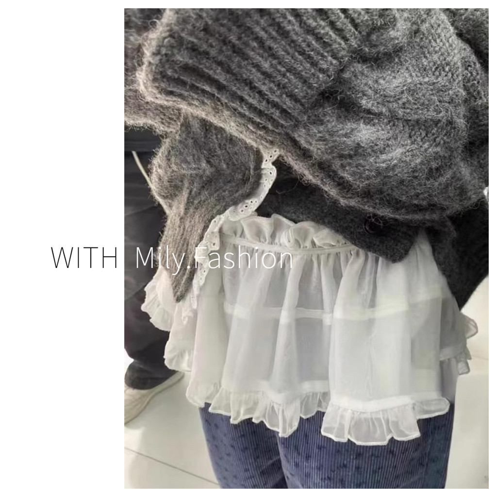 Milyfashion Phong Cách Mới Rened-Up Thời Trang Xếp Ly Váy Fart Rèm Váy Ngắn Một Mảnh Dây Lưng