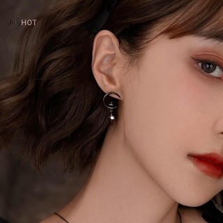 JULYHOT Bông Tai Pha Lê Ngôi Sao và Mặt Trăng, Mặt Dây Chuyền Hợp Thời Trang cho Nữ Massivedeals