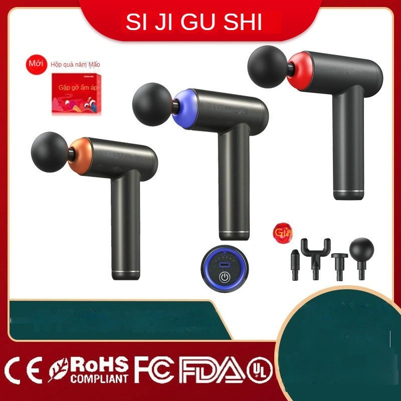Fascia Súng Thư Giãn Cơ Massage Súng Massage Thể Dục Fascia Lấy Súng Cổ Mini Rung Fasci