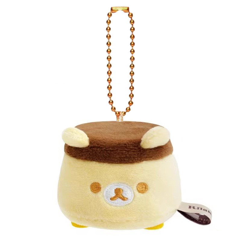PS1 Rilakkuma Sang Trọng Búp Bê Quà Tặng Cho Bé Gái Trang Trí Nhà Đồ Chơi Nhồi Bông Móc Khóa Mặt Dây Chuyền Cho Trẻ Em Bộ Sưu Tập SP1
