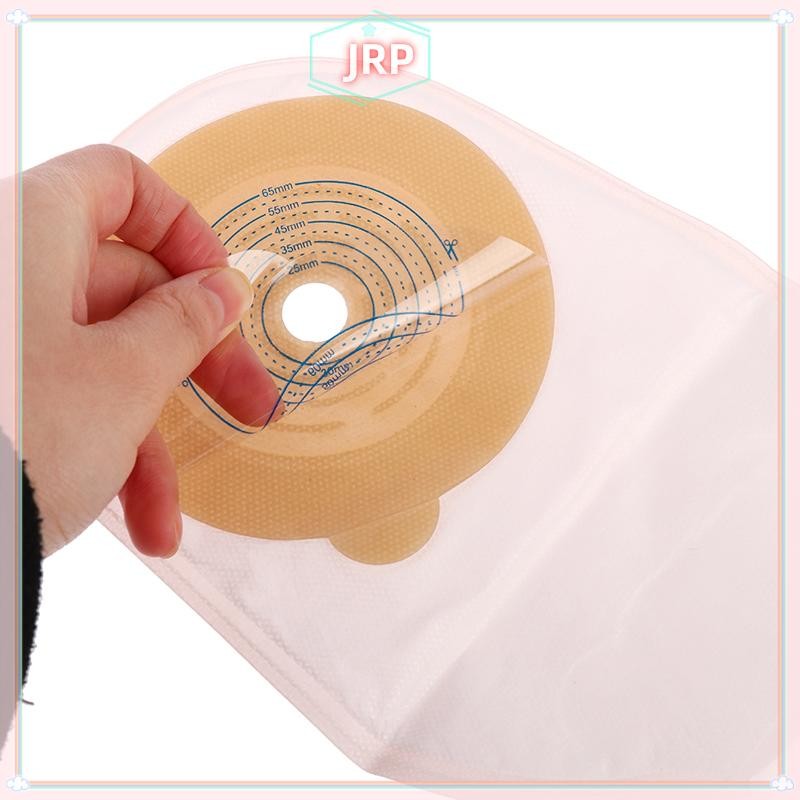 Smallbrainsjr 10 Chiếc Túi Colostomy 25-60mm Túi Stoma Túi Một Mảnh Mở Kẹp Túi Ostomy vn
