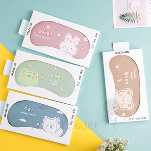Mặt nạ mắt Ice Pack dành cho trẻ em Hoạt hình che nắng khi ngủ dễ thương