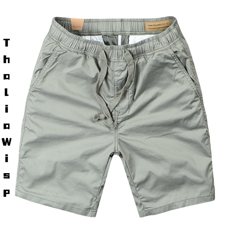 ThaliaWisp Quần Short Thường Ngày 5 Quần Nam Mùa Hè Mỏng Thoáng Khí Nhanh Khô Slim Fit