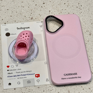Vui Hang Giày Từ Giá Đỡ Điện Thoại Di Động Áp Dụng iPhone16 15 14 13 Pro Max Chống Sốc Bảo Vệ Camera Mặt Sau Cứng Mờ