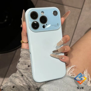 Ốp lưng chống sốc hương thơm cảm ứng da mới cho iPhone 16 15 14 13 12 Pro Max 11 16Plus Vỏ silicon chống mồ hôi có bảo vệ ống kính nâng cao Bảo vệ toàn diện