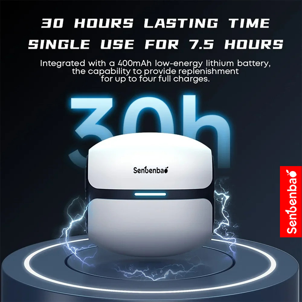 SenBenBao SH-99 Tai Nghe Bluetooth | Bass đỉnh cao | Game/Music độ trễ 50ms | Pin tổng 21h | ENC
