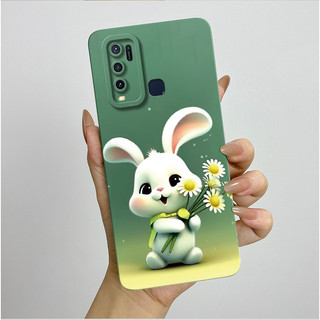 Ốp Chống Sốc Cho Vivo Y50 Y30 1938 1935 Ốp Điện Thoại Thẩm Mỹ Hoa Bướm Xinh Đẹp Ốp Lưng Silicon Mềm Cho VivoY50 VivoY30 2020 Vỏ Ốp Lưng