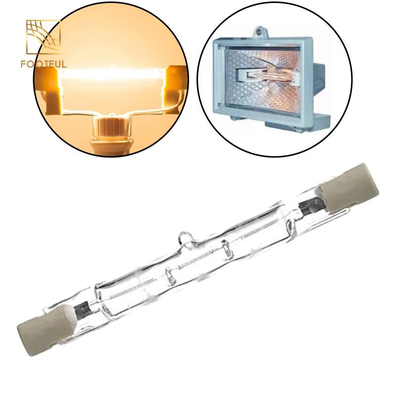 R7S Bóng đèn tuyến tính Halogen Trắng ấm 1000 giờ Tuổi thọ đôi