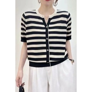 Mùa Hè Phong Cách Mới Ice Silk Rời Áo Thun Tay Ngắn Nữ Kích Thước Lớn Bao Da Thịt Mỏng Hơn Nhìn Mỏng Hơn