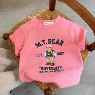 Trẻ Em Quần Áo Trẻ Em Bé Trai Bé Gái Tay Ngắn Trẻ Em Thời Trang Áo Thun Cotton Phù Hợp Cho Bé Hoạt Hình Áo