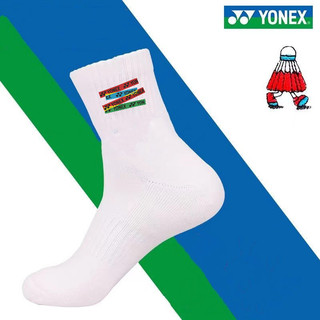 YONEX 2025 tất cầu lông mới tất ống giữa mỏng dành cho học sinh tập chạy bộ và thể dục tất thể thao