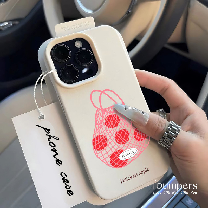 ibumpers Ốp Điện Thoại iPhone Họa Tiết Lưới Cá Vui Nhộn Hợp Thời Trang Cho IPhone 16 15 14 12 13 11 Pro Max IP 7 8 Plus X XS XR Ốp Lưng Mỏng Silicon Mềm Da Họa Tiết