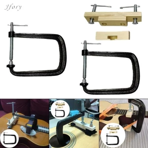 Jfory Dân Gian Acoustic Guitar Cầu Kẹp Kim Loại Luthier Dụng Cụ Bảo Trì Đàn Guitar Acoustic