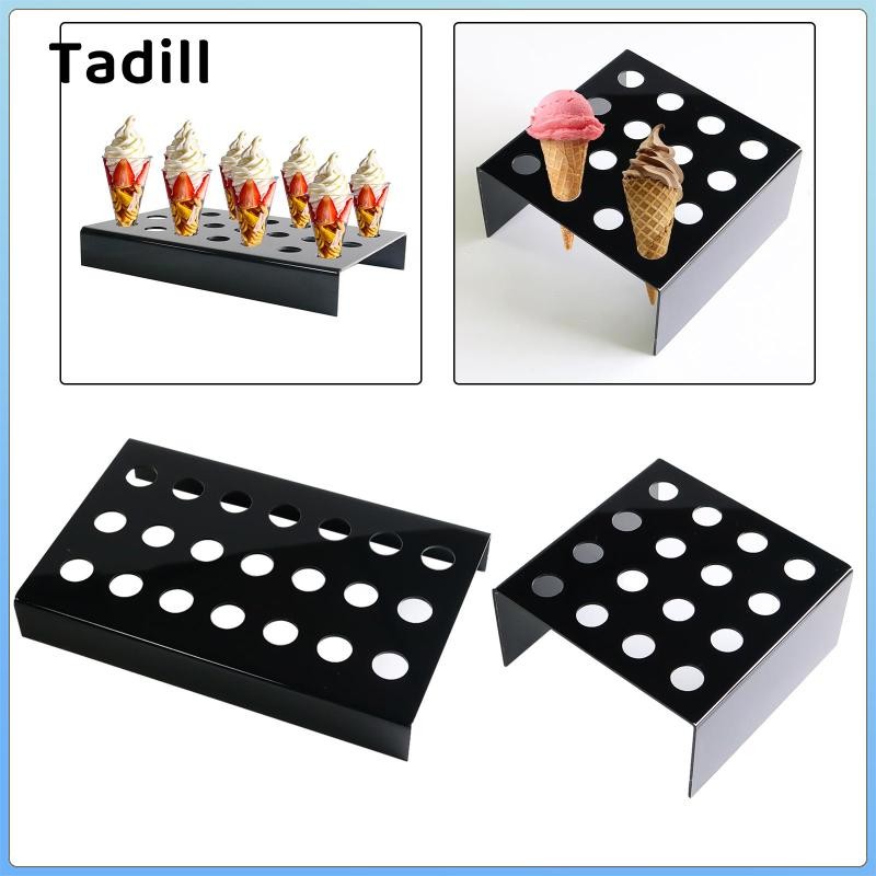 Kem Nón Đứng Kem Đế Đựng Kem Trang Trí Cupcakes Bánh Ngọt Khay Acrylic Cupcakes Giá Đỡ Cho Tiệc Nướng Buffet