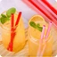 ICUCKO 20 Ống Hút Hình Trái Tim, Ống Hút Uống Màu Hồng Nhiều Gói, Ống Hút Dùng Một Lần Thân Thiện Với Môi Trường Di Động Tiệc Sinh Nhật