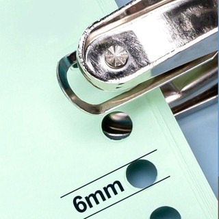 Máy đục lỗ MEGOCE, Máy đục lỗ thủ công DIY một lỗ, Dụng cụ đóng sách lá rời tiết kiệm nhân công di động Hình tròn / ngôi sao / trái tim Quà tặng học sinh