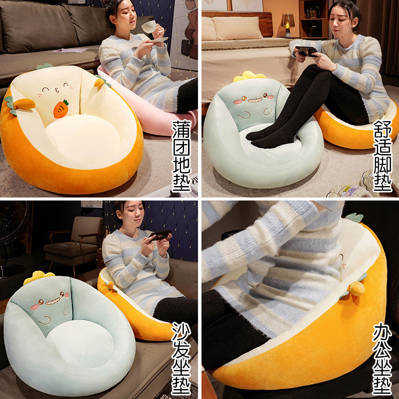 Futon Đệm Tựa Lưng Tích Hợp Đất Tatami Lười Ngồi Pier Phòng Ngủ Trẻ Em Sofa Bay Cửa Sổ Dày Đệm Mềm
