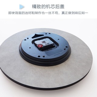 Bắc Âu Không Đục Lỗ Đồng Hồ Tắt Tiếng Treo Tường Đồng Hồ Treo Tường Phòng Ngủ Phòng Khách Đồng Hồ Trang Trí Thời Trang Đồng Hồ Treo Tường Sáng Tạo Độc Đáo