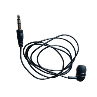 Tai nghe có dây một mặt 3.5mm, tai nghe nhét tai đơn cho điện thoại di động, máy tính xách tay
