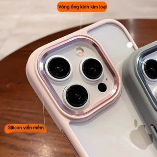 op lung dien thoai don gian chong soc chong roi cho iPhone 11 12 13 14 15 16 Pro Plus Max
