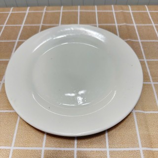 Đĩa Sứ Tròn Nông Trắng Trơn, Đẹp Tuyệt Vời - Dĩa Tròn Trắng Trơn