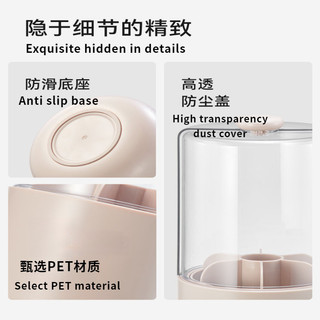 Hộp lưu trữ bàn trang điểm, giá đựng cọ trang điểm - 10