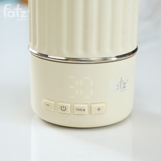Bình hâm nước Fatz Baby Mini Smart 9 Plus đo độ tinh khiết nước pha sữa di động FB3878BT