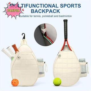 [PNPIA] Túi Tennis, Ba Lô Tennis Quilted Chứa 2 Vợt, Túi Pickleball Sling Chống Thấm Nước Cho Nữ, Nam Và Thanh Niên Boutique
