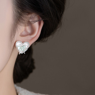 Pháp Ngọt Dopamine Tình Yêu Bướm Nhỏ Tươi Tính Khí Cao Cấp Ánh Sáng Sang Trọng Thiết Kế Độc Đáo Bông Tai