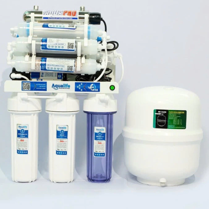 Máy lọc nước RO không tủ gắn đèn UV diệt khuẩn