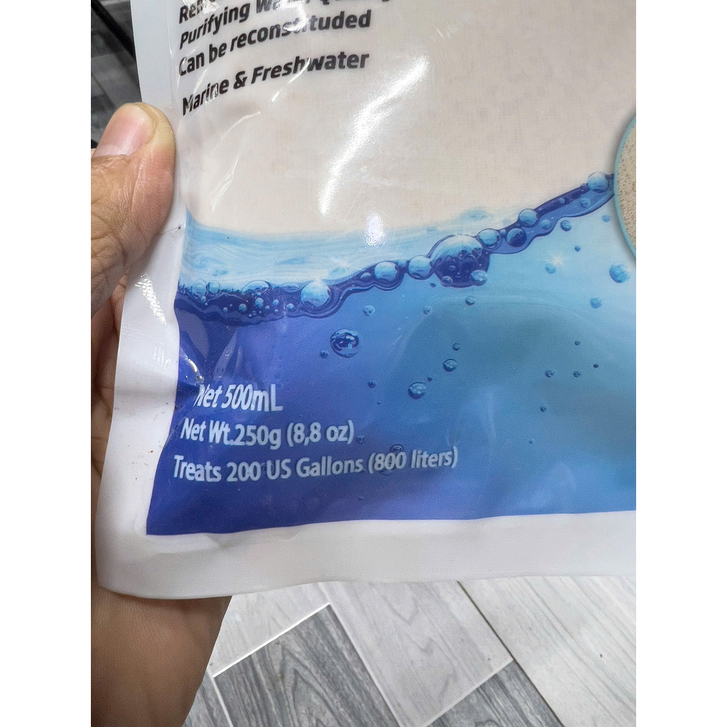 Gói 250gram Vật liệu lọc Purigen Magic Dr+ - Làm trong nước siêu tốc và hấp thụ độc tố bể cá